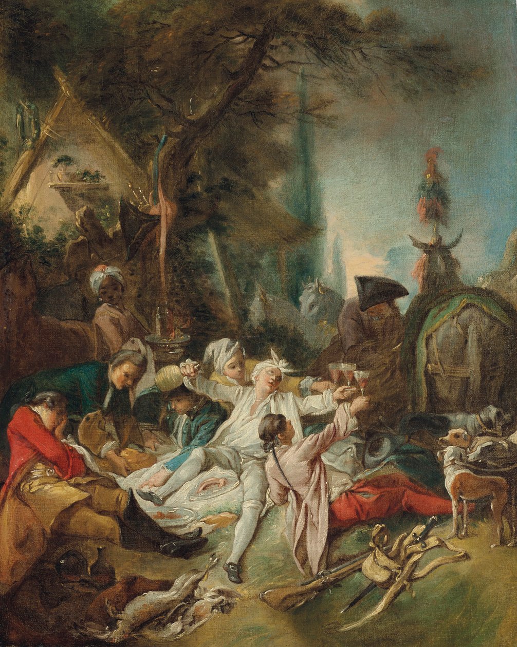 Repos à la chasse - François Boucher