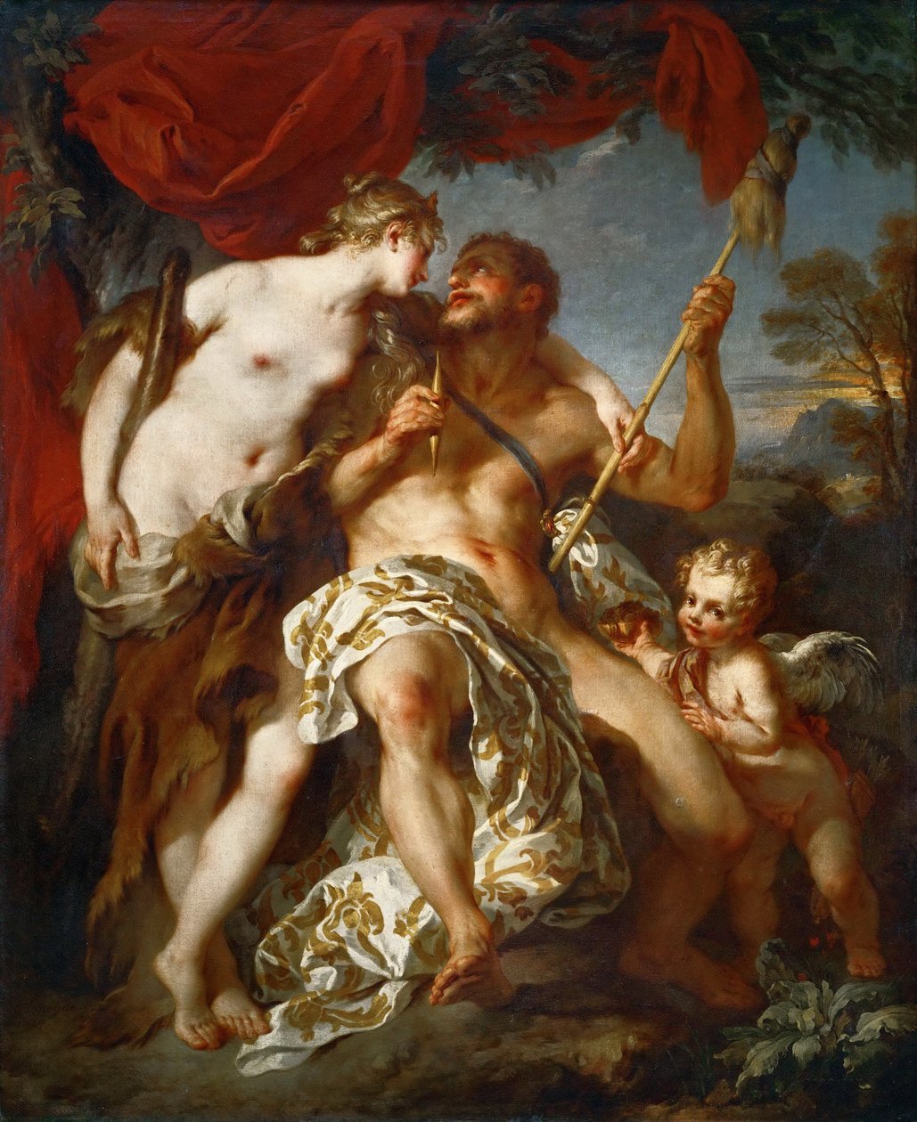 Hercule et Omphale - François Le Moyne
