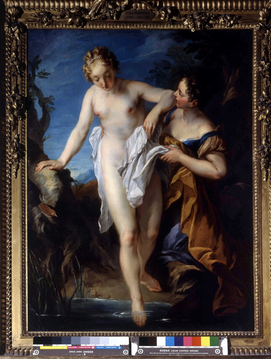 Entrée au bain - François Lemoyne