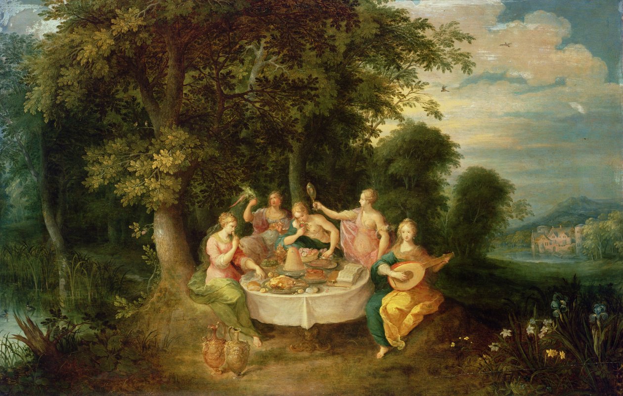 Les cinq sens - Abraham Govaerts