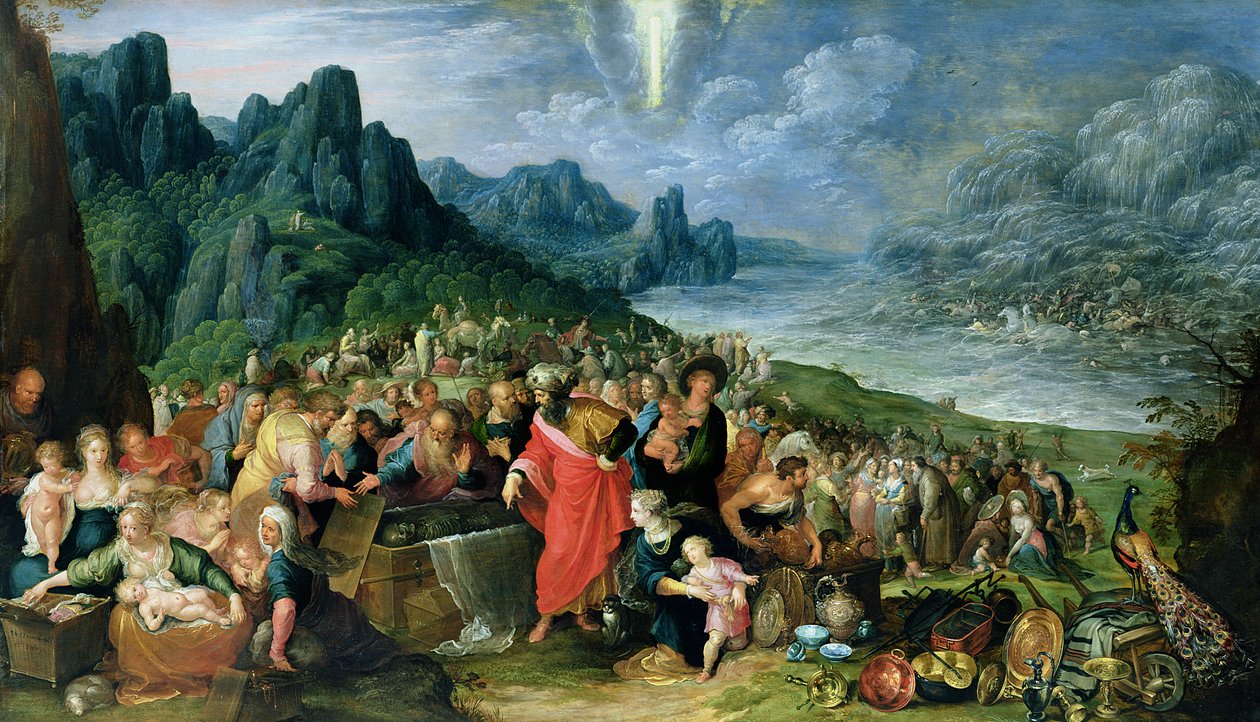 Les Israélites sur la rive de la mer Rouge, 1621 - Frans II Francken the Younger