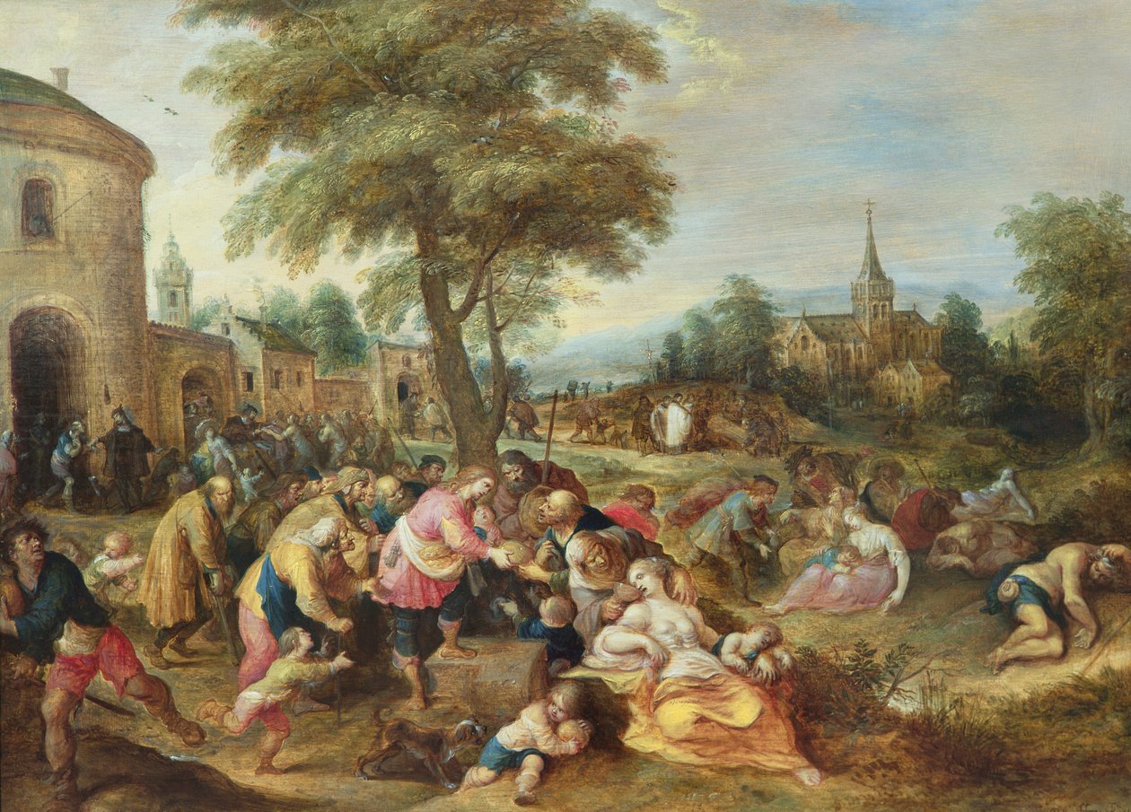 Les œuvres de miséricorde - Frans II Francken the Younger