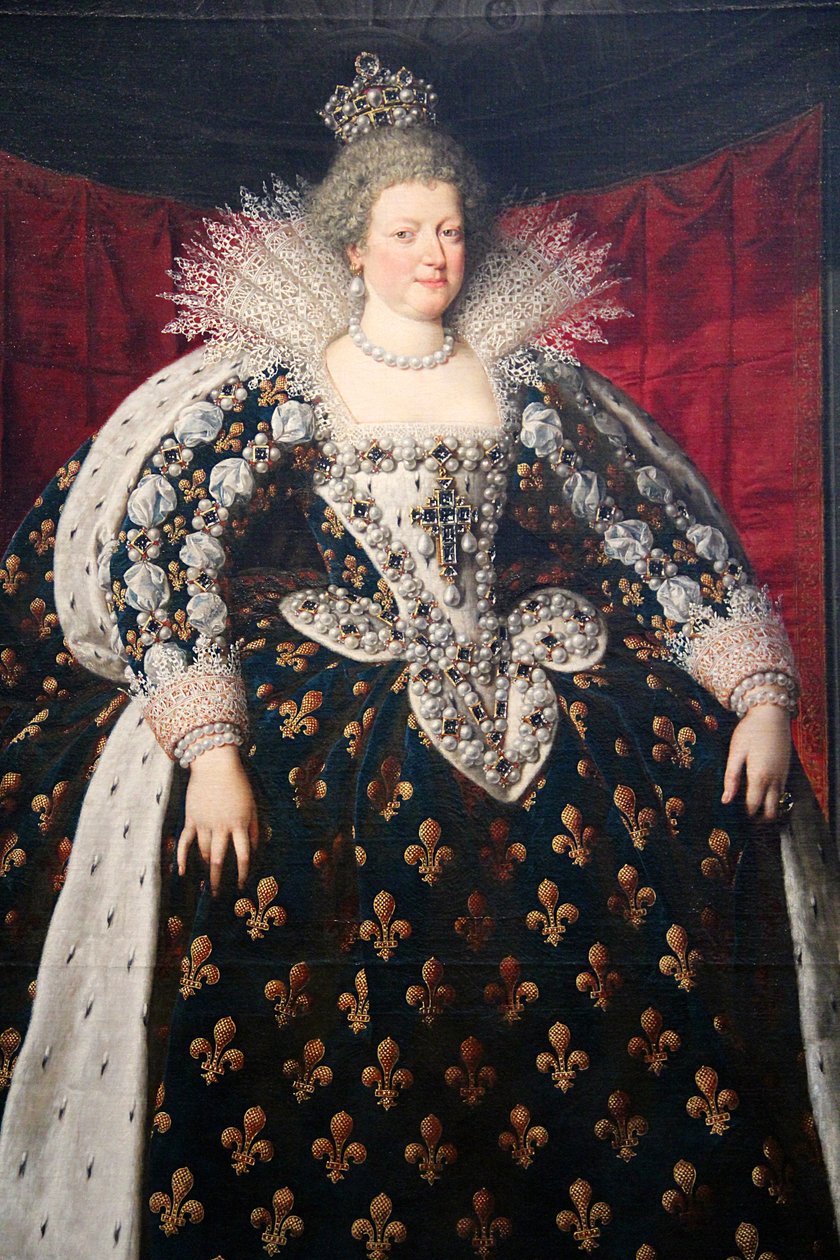 Marie de Médicis - Frans Pourbus the Younger