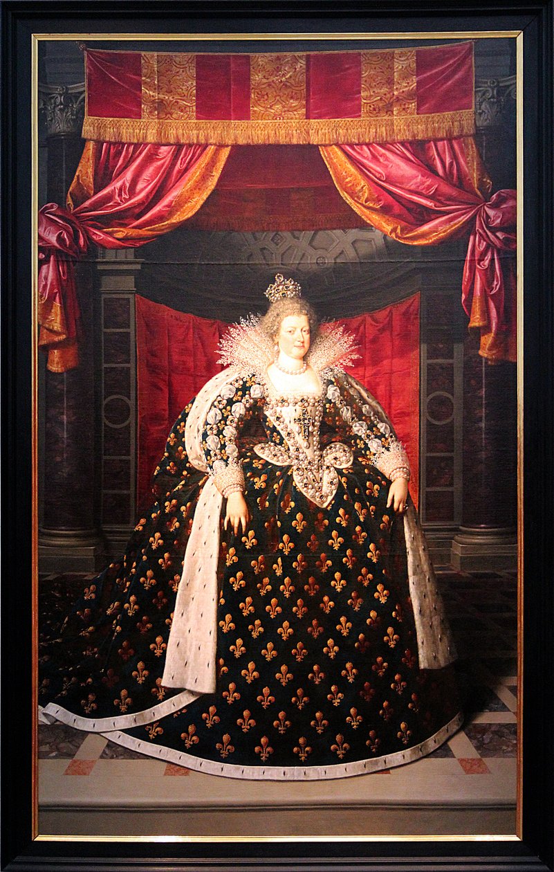 Marie de Médicis - Frans Pourbus the Younger