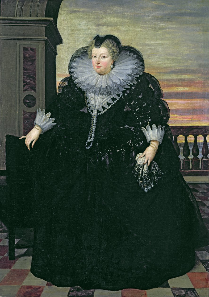 Marie de Médicis, Reine de France - Frans Pourbus the Younger