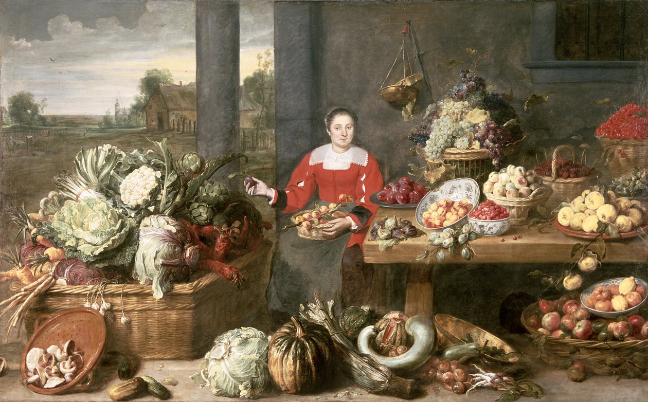 Un étal de fruits - Frans Snyders or Snijders