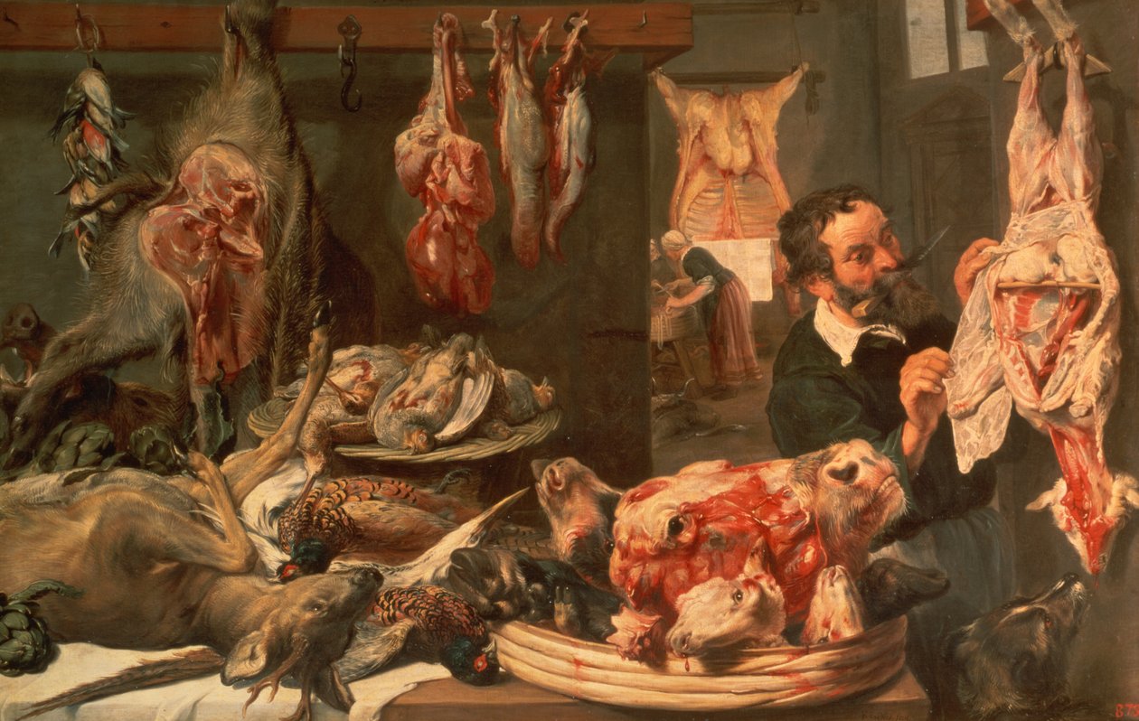 La Boucherie - Frans Snyders or Snijders