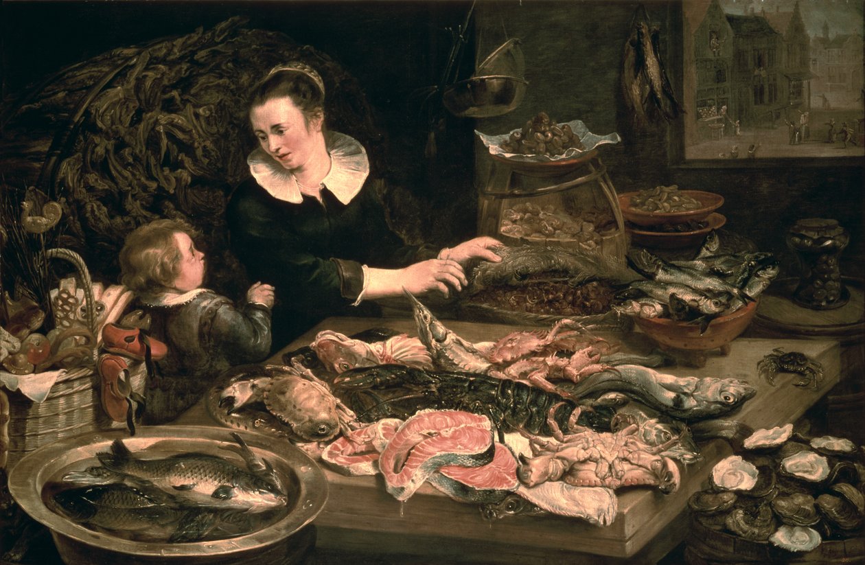 Le Poissonnier - Frans Snyders or Snijders