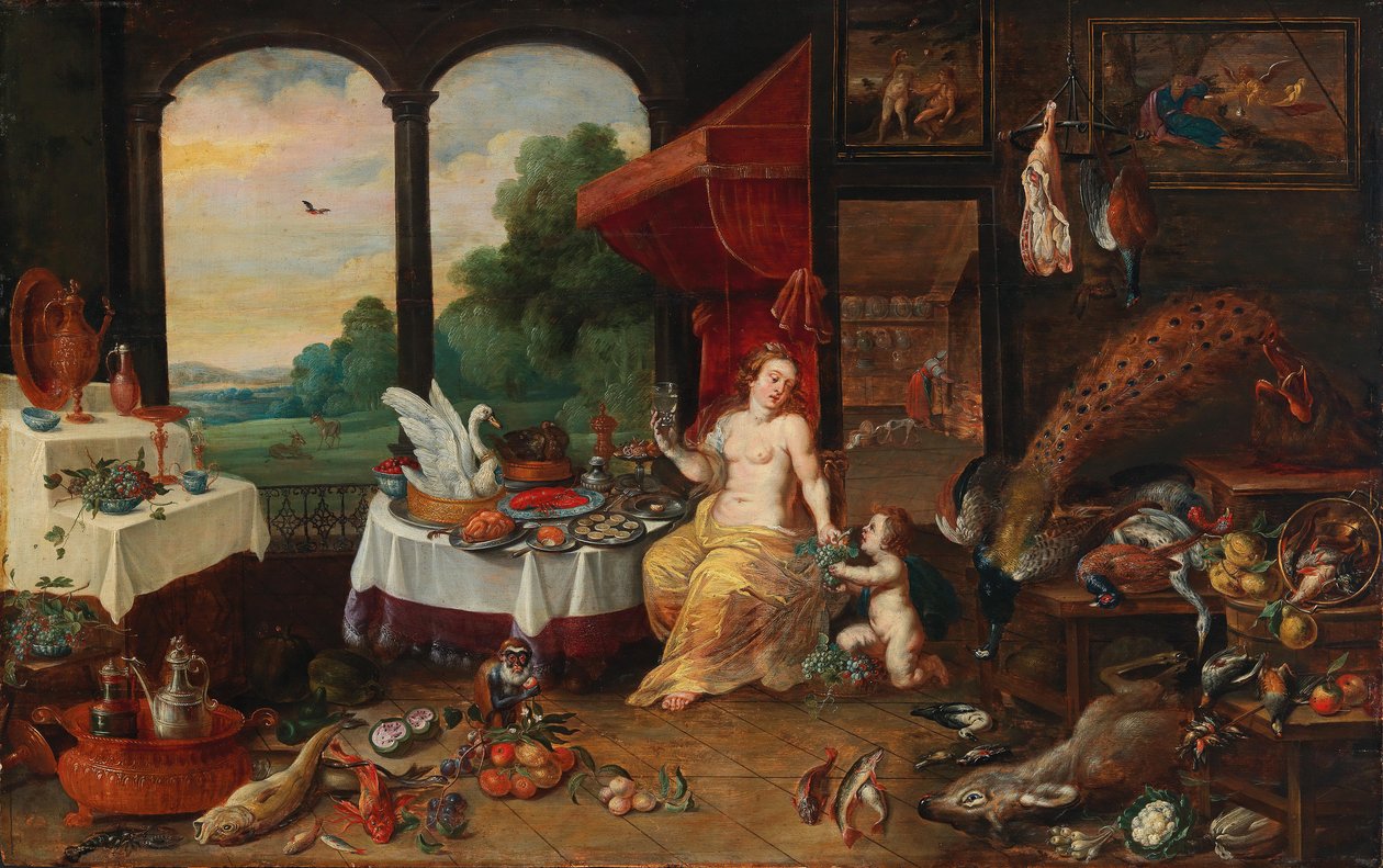 Allégorie du goût - Frans Wouters