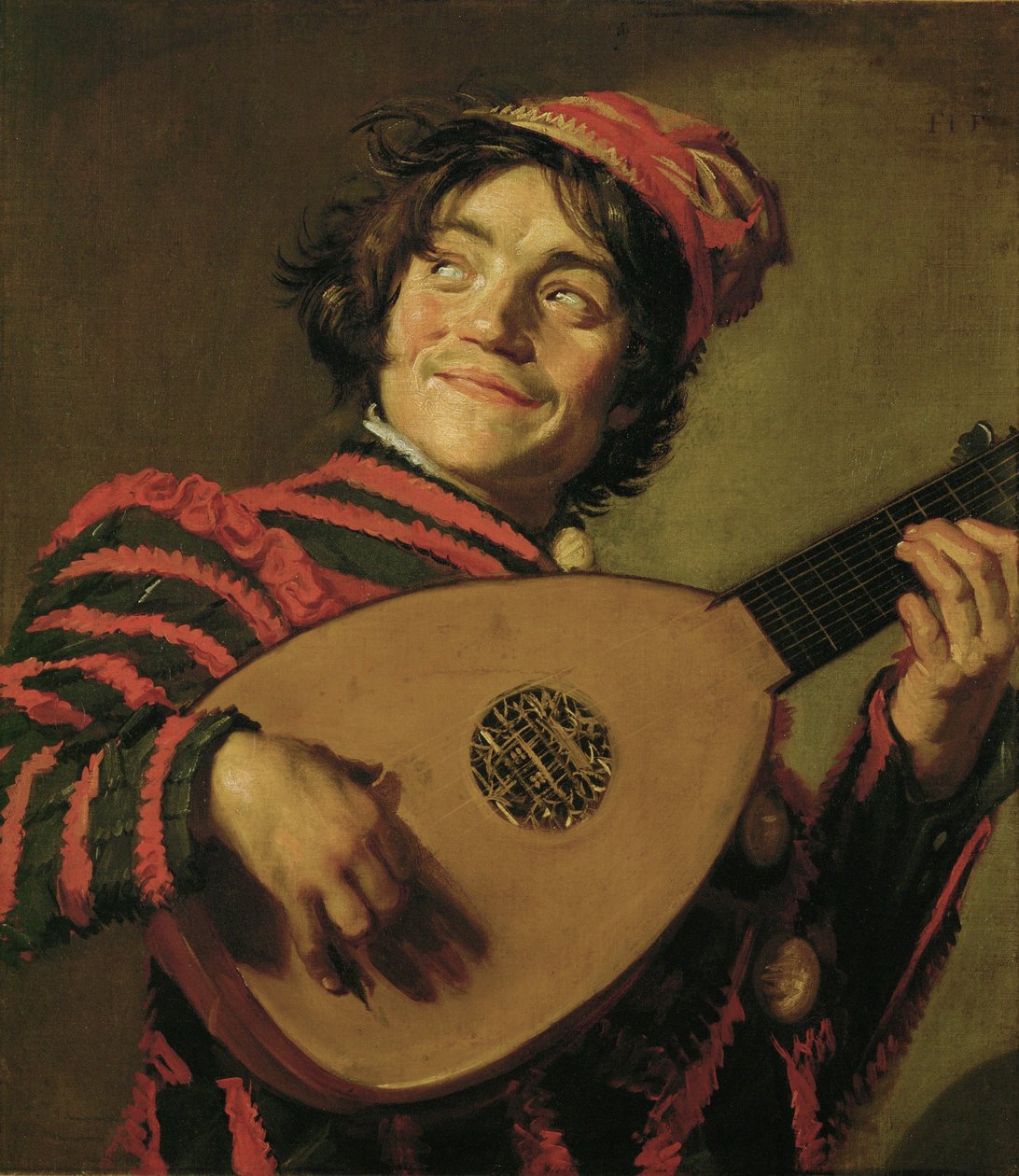 Le clown au luth ... - Frans (School of) Hals