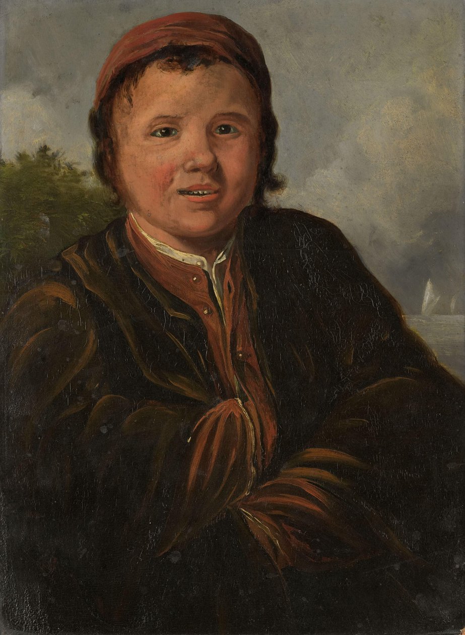 Garçon pêcheur - Frans Hals (copy after)