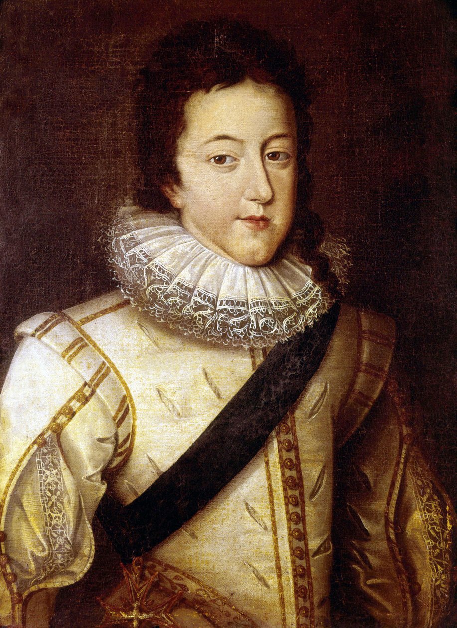 Roi Louis XIII - Frans II (after) Pourbus