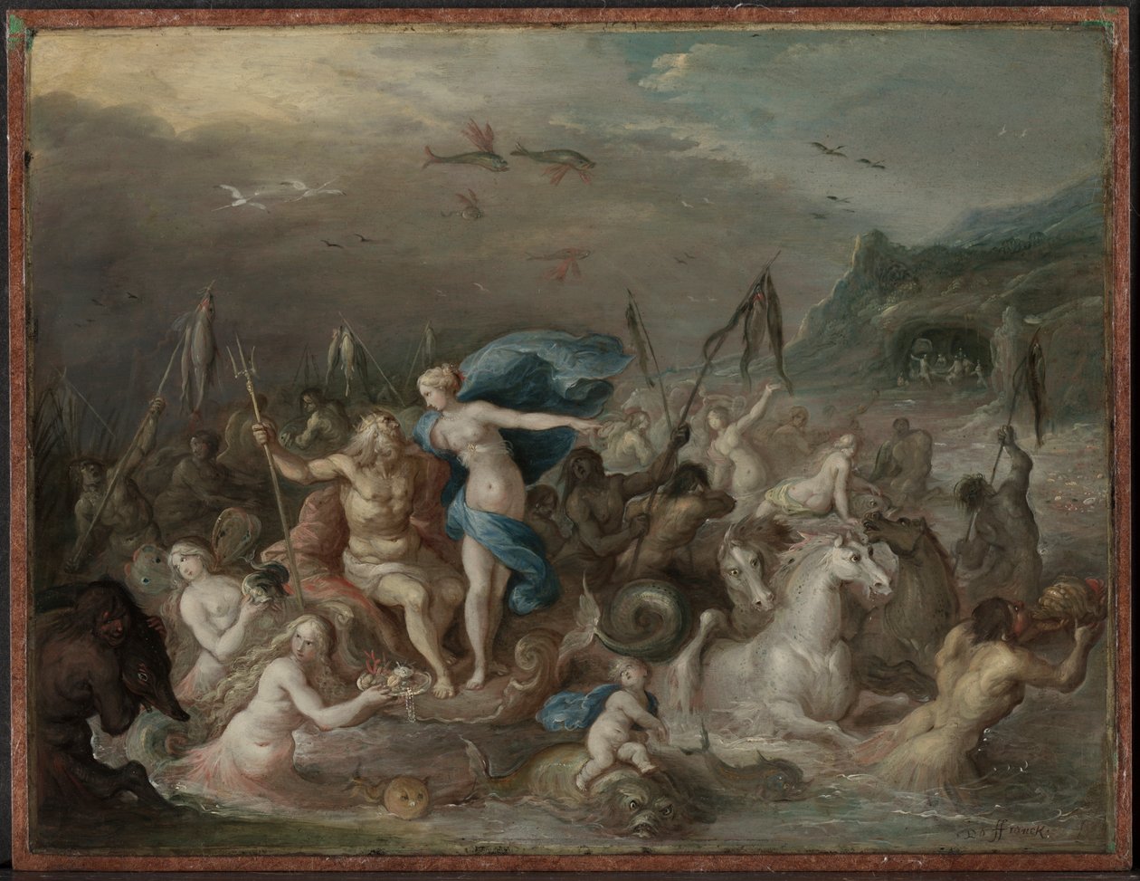 Le Triomphe de Neptune et Amphitrite - Frans II Francken