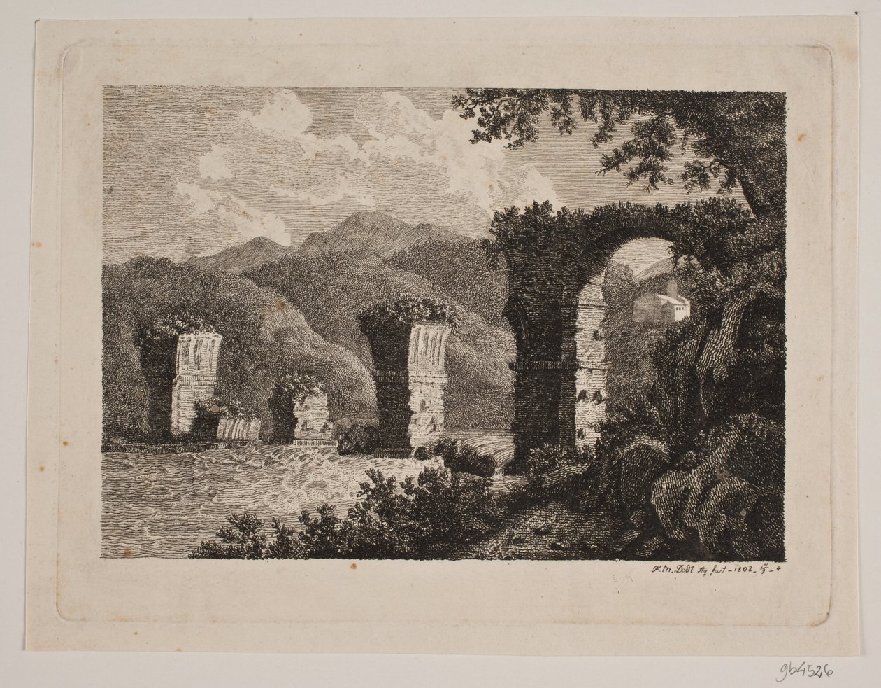 Région montagneuse - Frans Martin Dodt