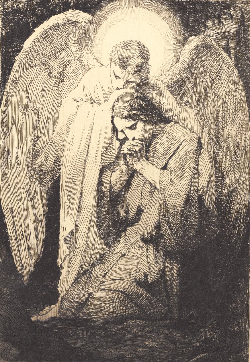 Christ à Gethsémani - Frans Schwartz