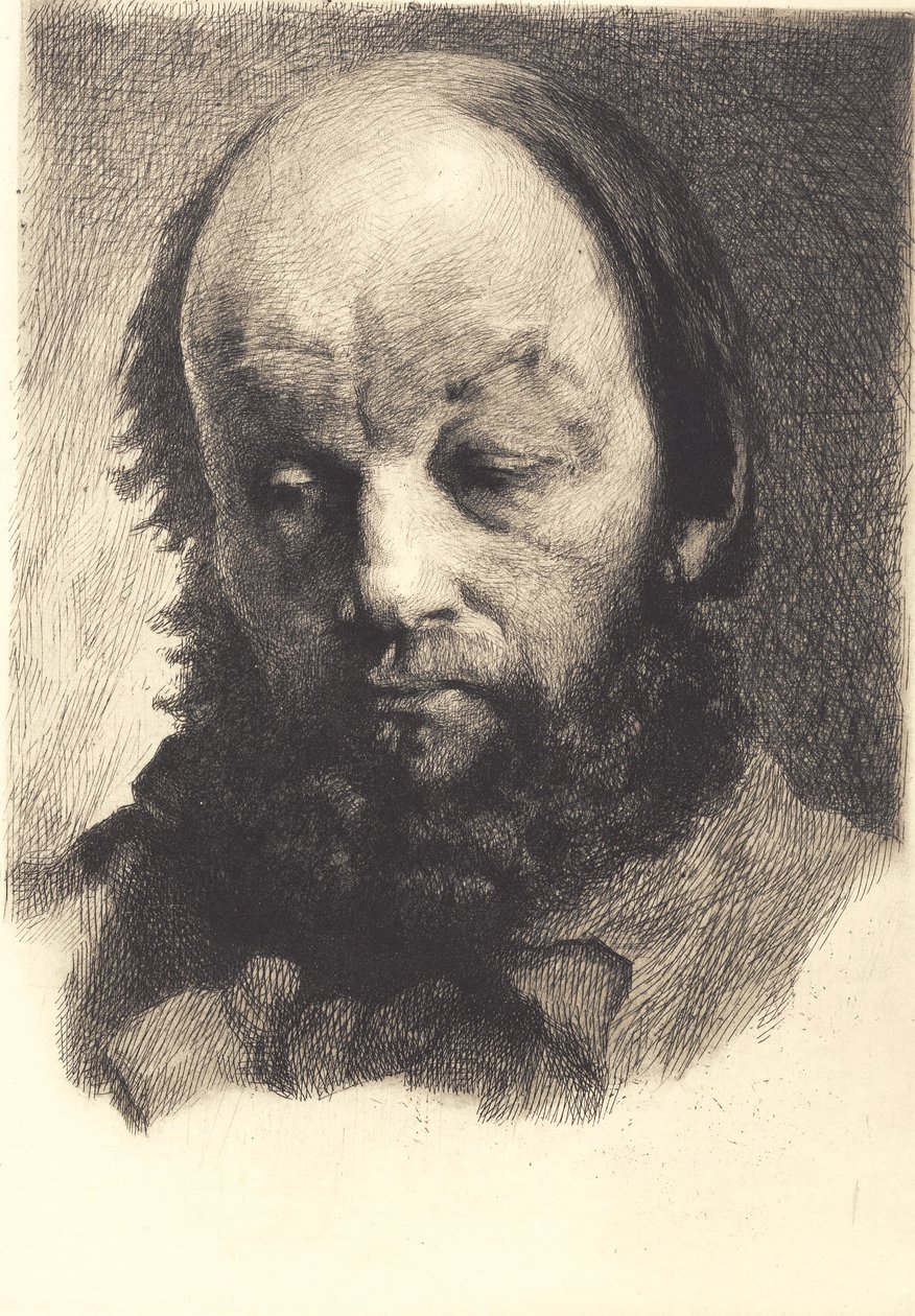 Homme à la barbe noire, Garibaldi - Frans Schwartz