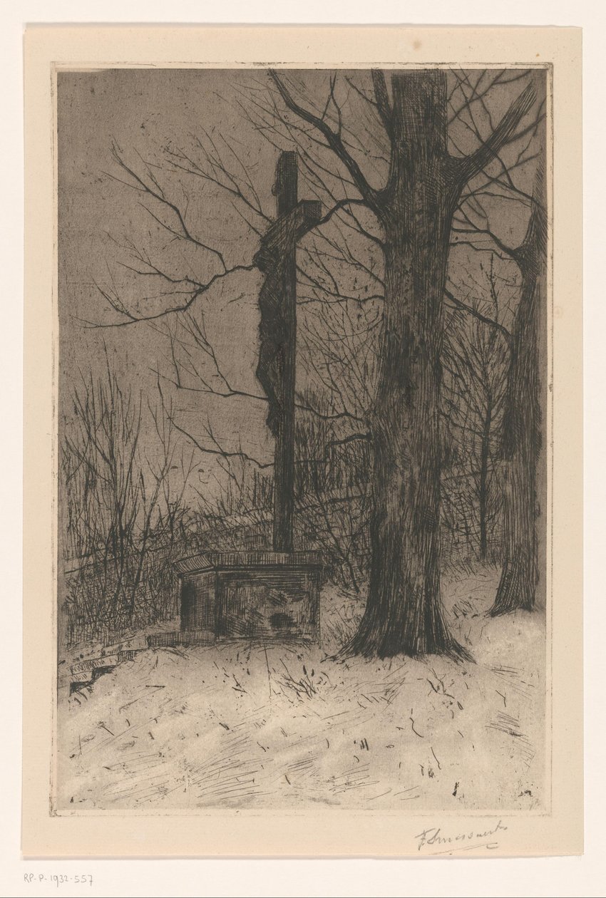 Crucifix à côté d