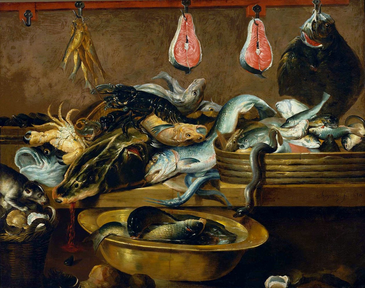 Support à poissons - Frans Snyders