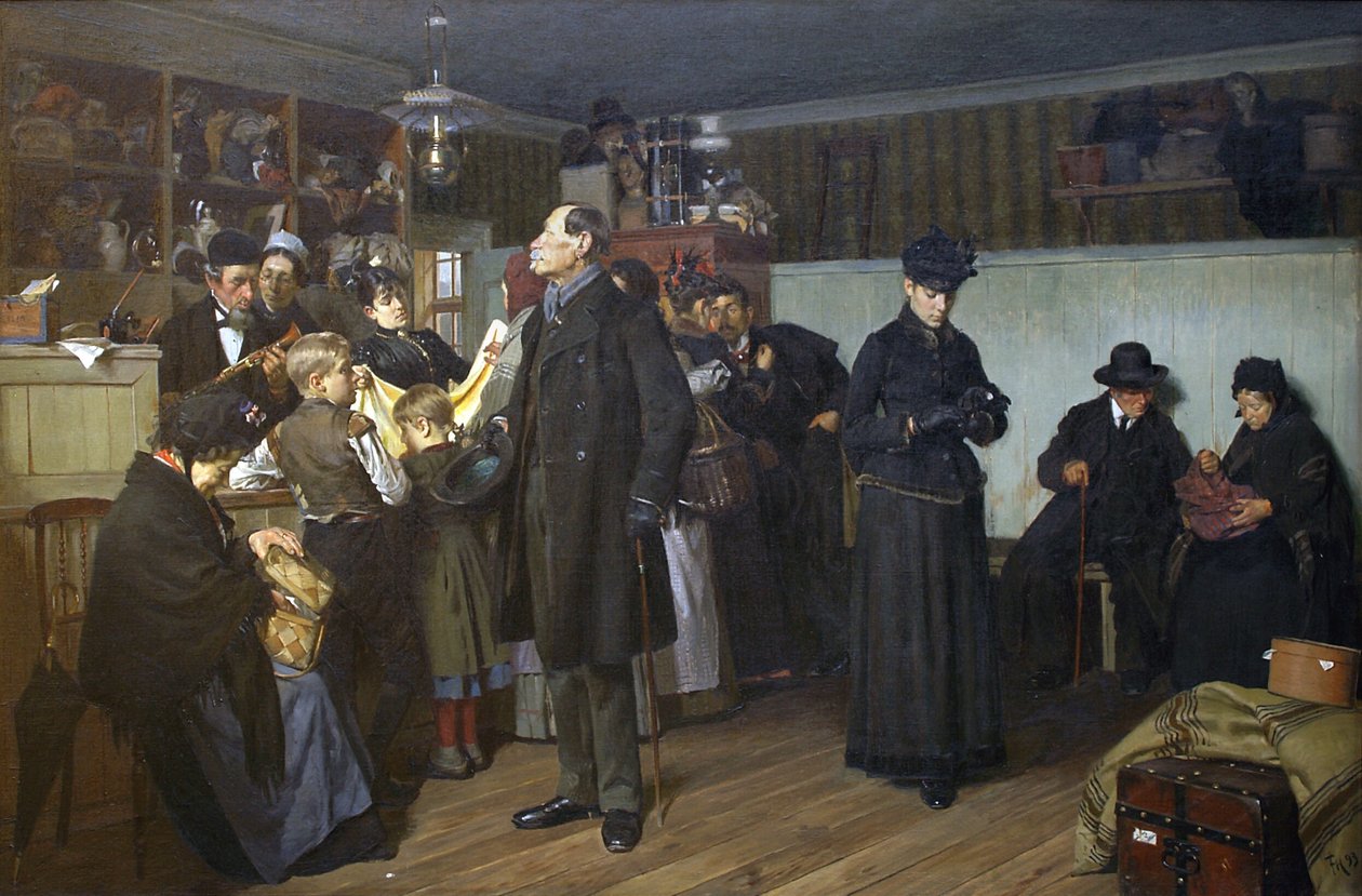 Chez le prêteur sur gages - Frants Henningsen