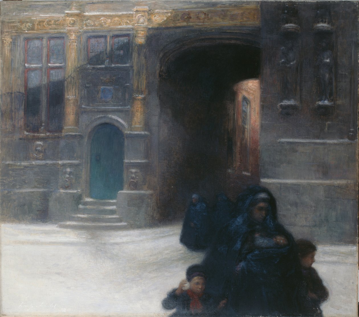 Maisons dorées à Bruges - Frantz Charlet