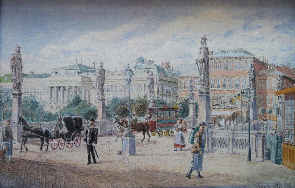 Pont Élisabeth à Vienne - Franz Alt