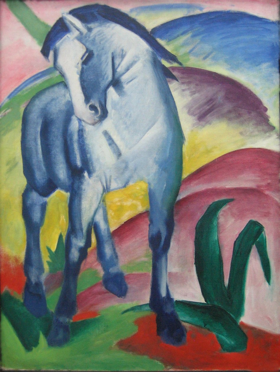 Cheval bleu I - Franz Marc