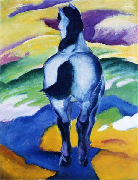 Cheval bleu - Franz Marc