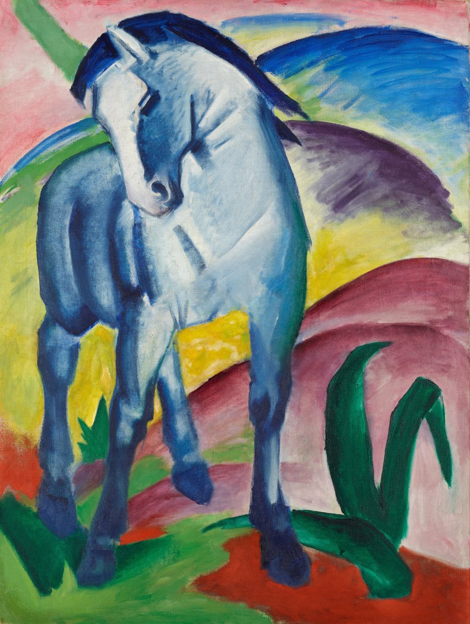 Cheval bleu I - Franz Marc
