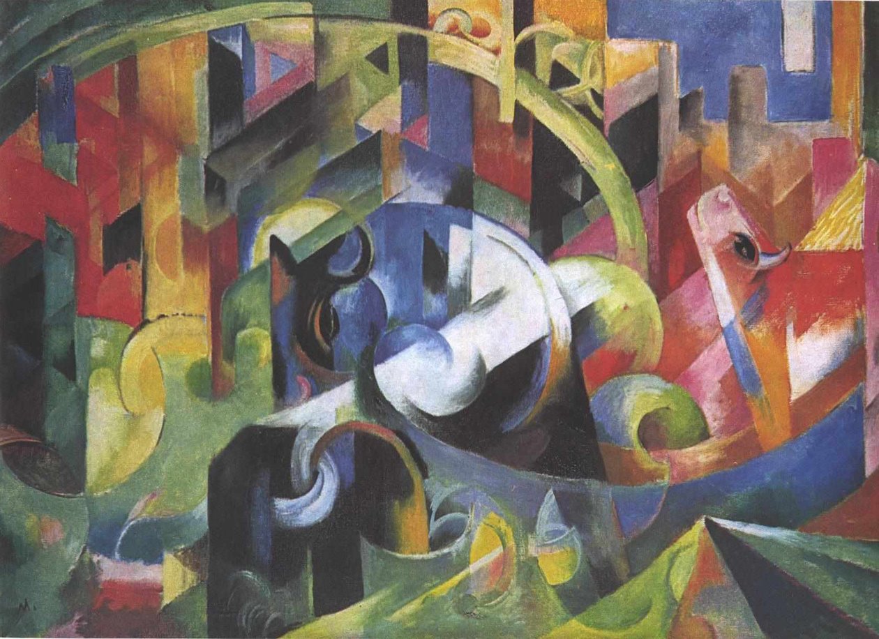 Bovins - Franz Marc