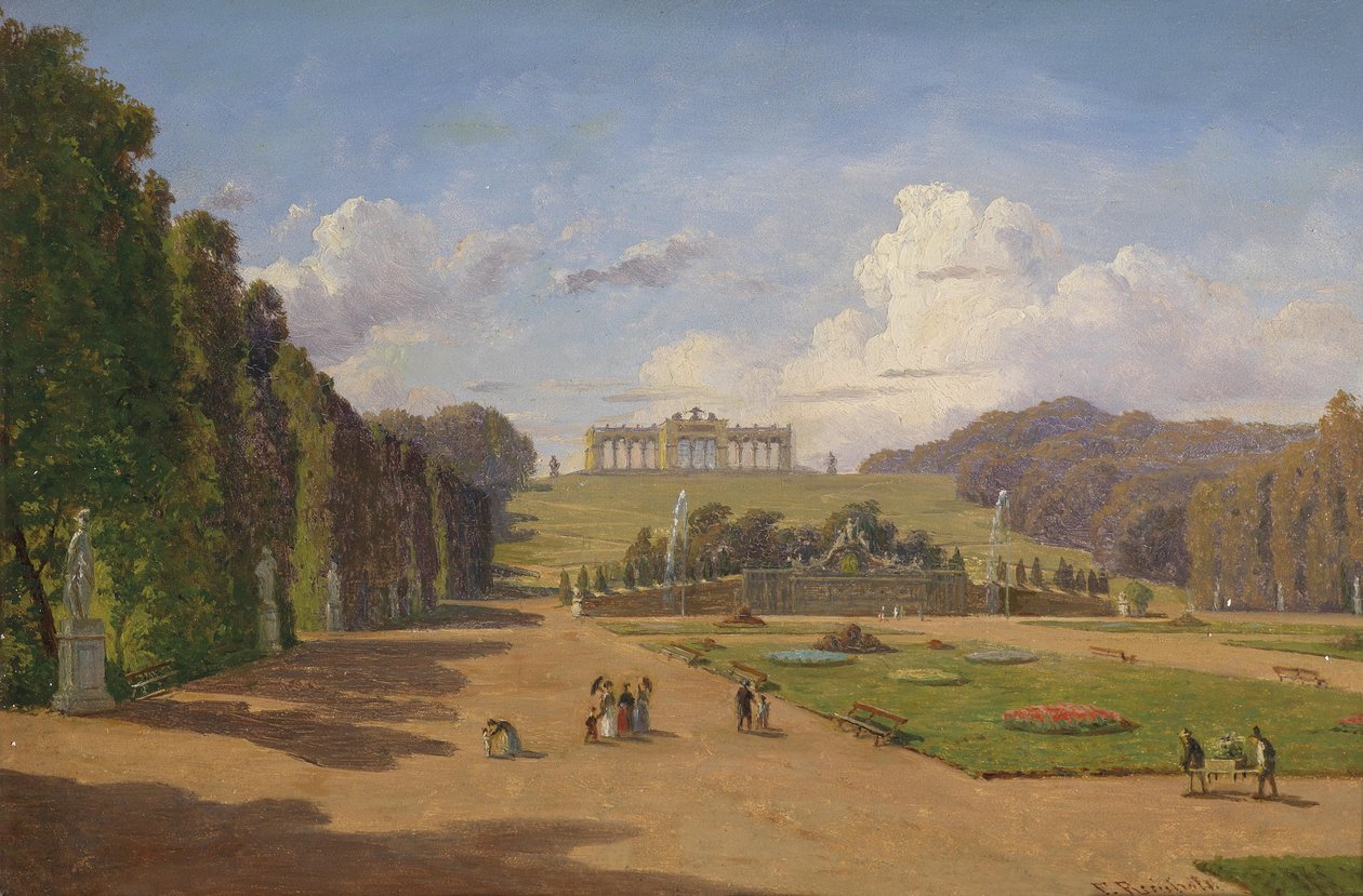 Schönbrunn, vue sur la Gloriette - Franz Reinhold