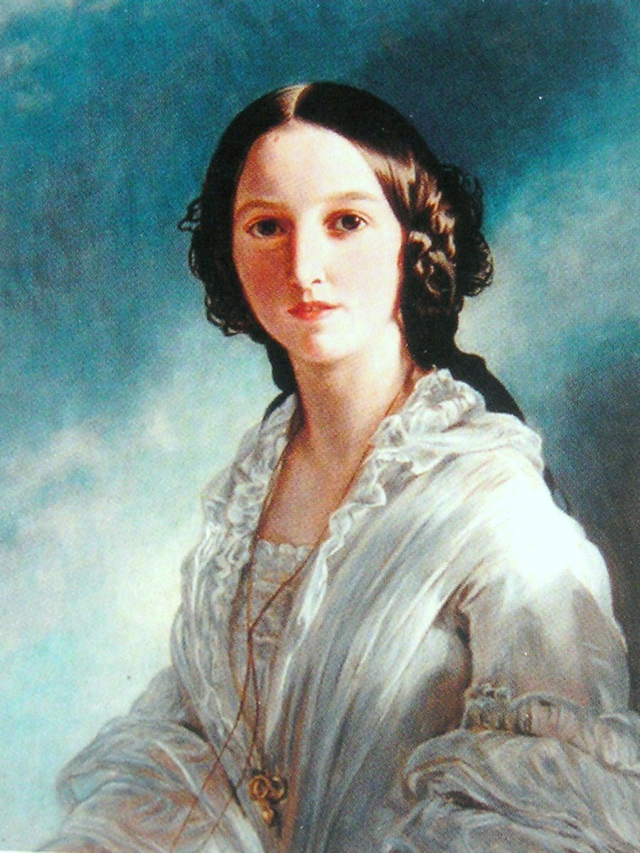 Feodora de Hohenlohe-Langenburg - Franz Xaver Winterhalter