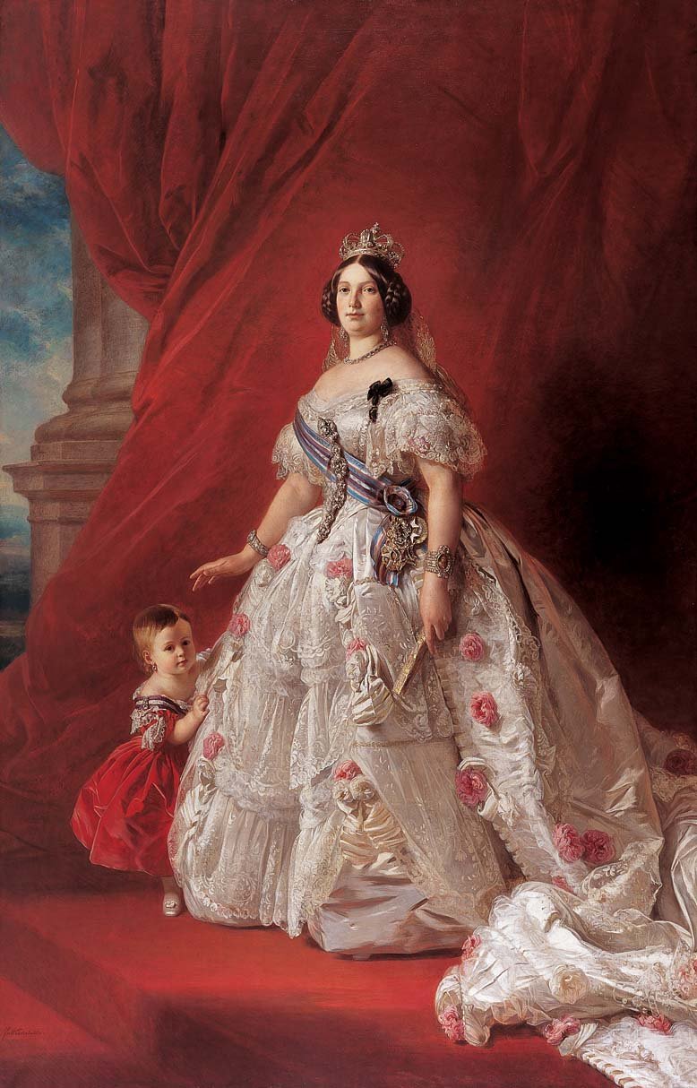 Portrait de la Reine Isabelle II d