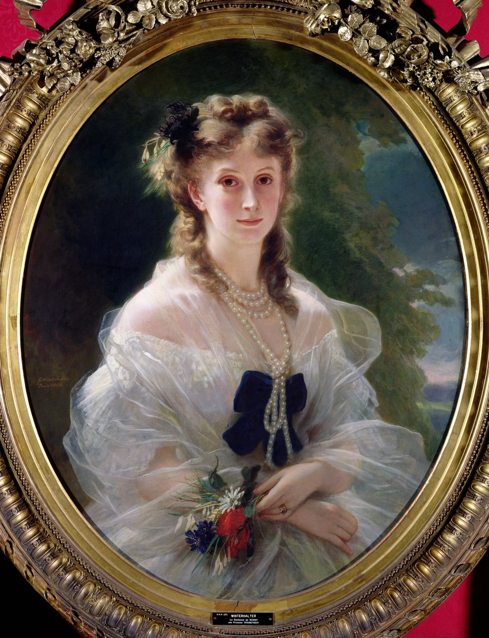 Portrait de Sophie Troubetskoy (1838-96) comtesse de Morny, 1863 - Franz Xaver Winterhalter