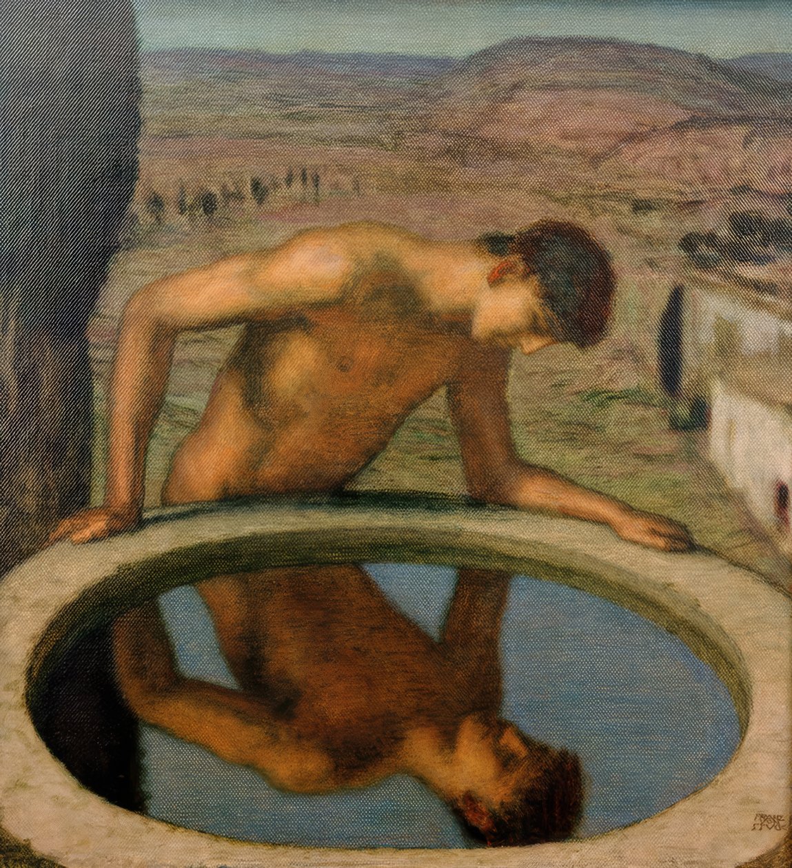 Narcisse - Franz von Stuck