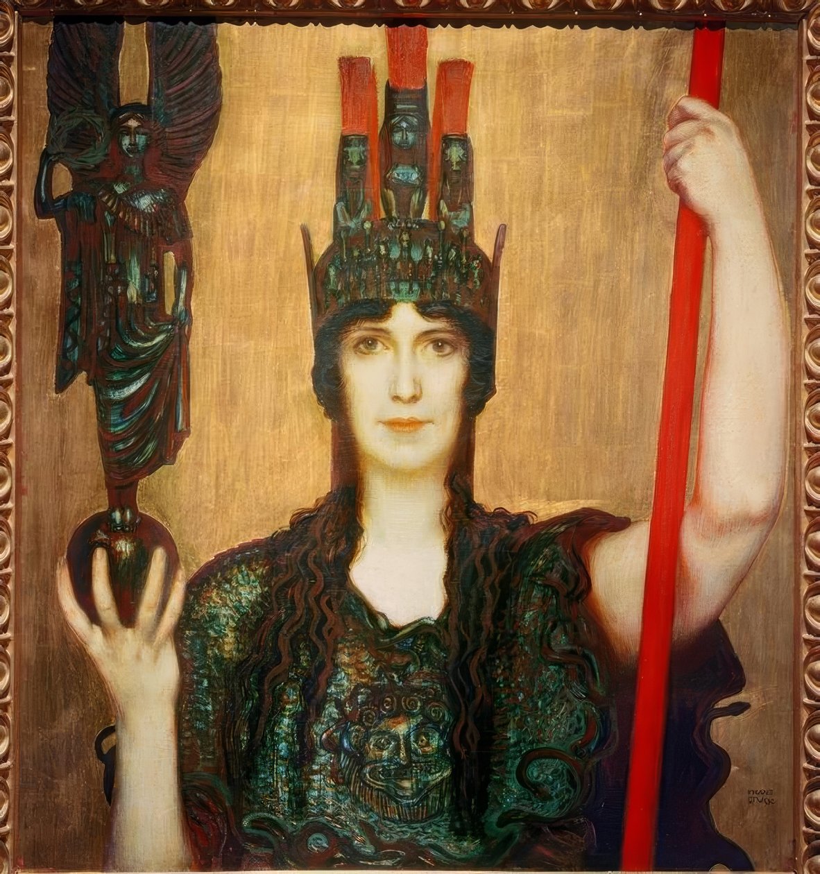 Pallas Athéna - Franz von Stuck
