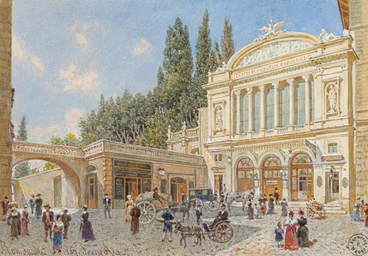 Théâtre national à Rome - Franz Alt