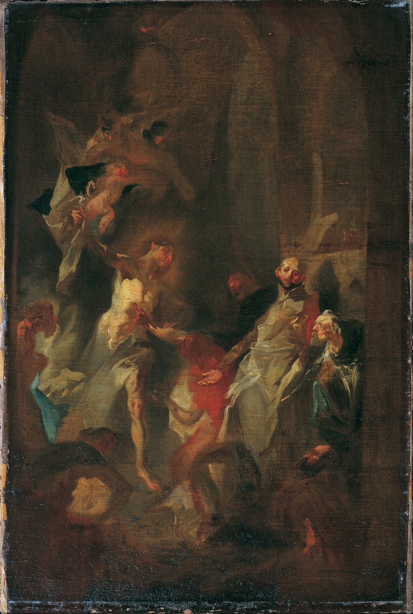 Le Christ apparaît à saint Thomas - Franz Anton Maulbertsch