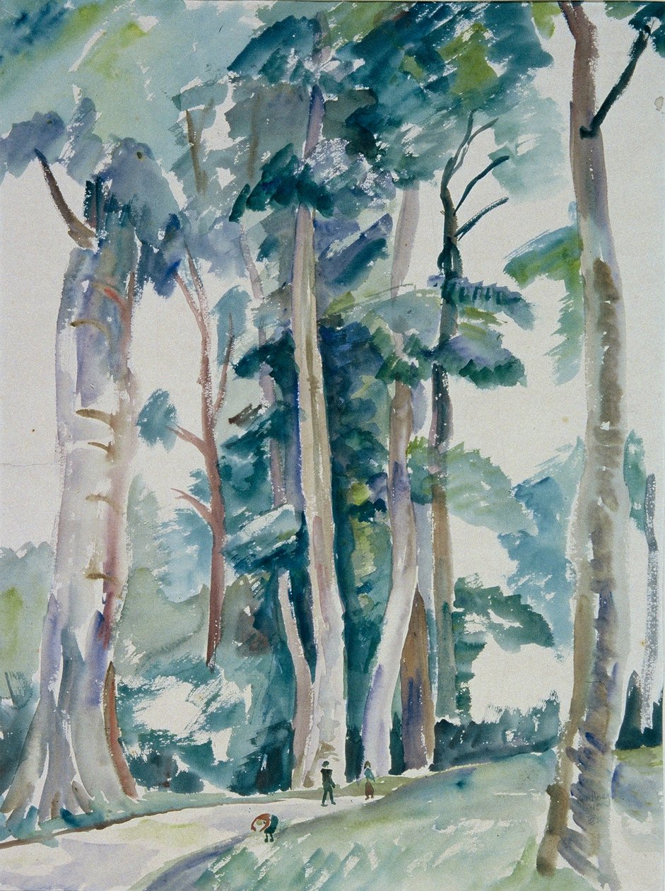 Scène forestière - Franz Blum