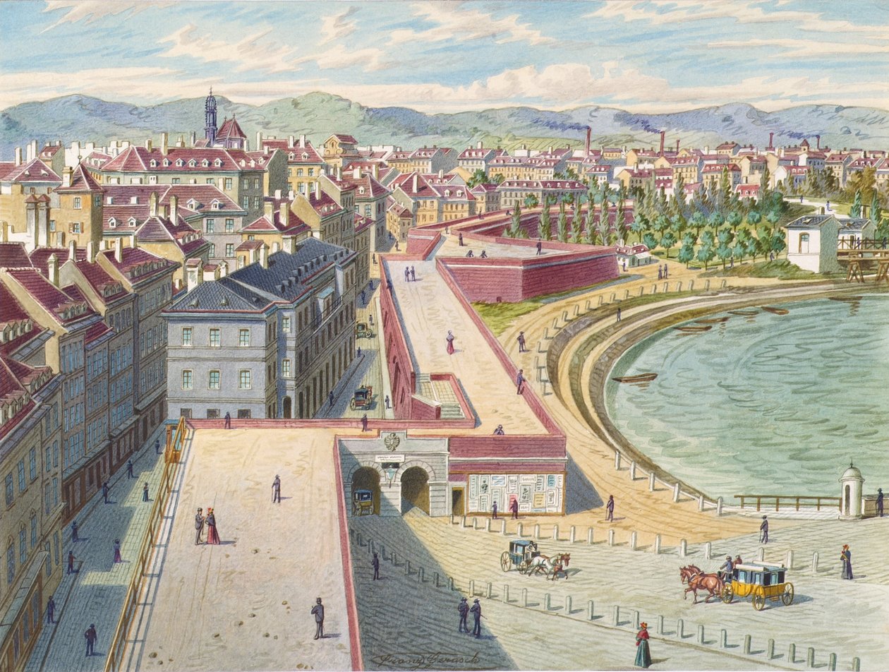 La porte Rotenturm à Vienne - Franz Gerasch