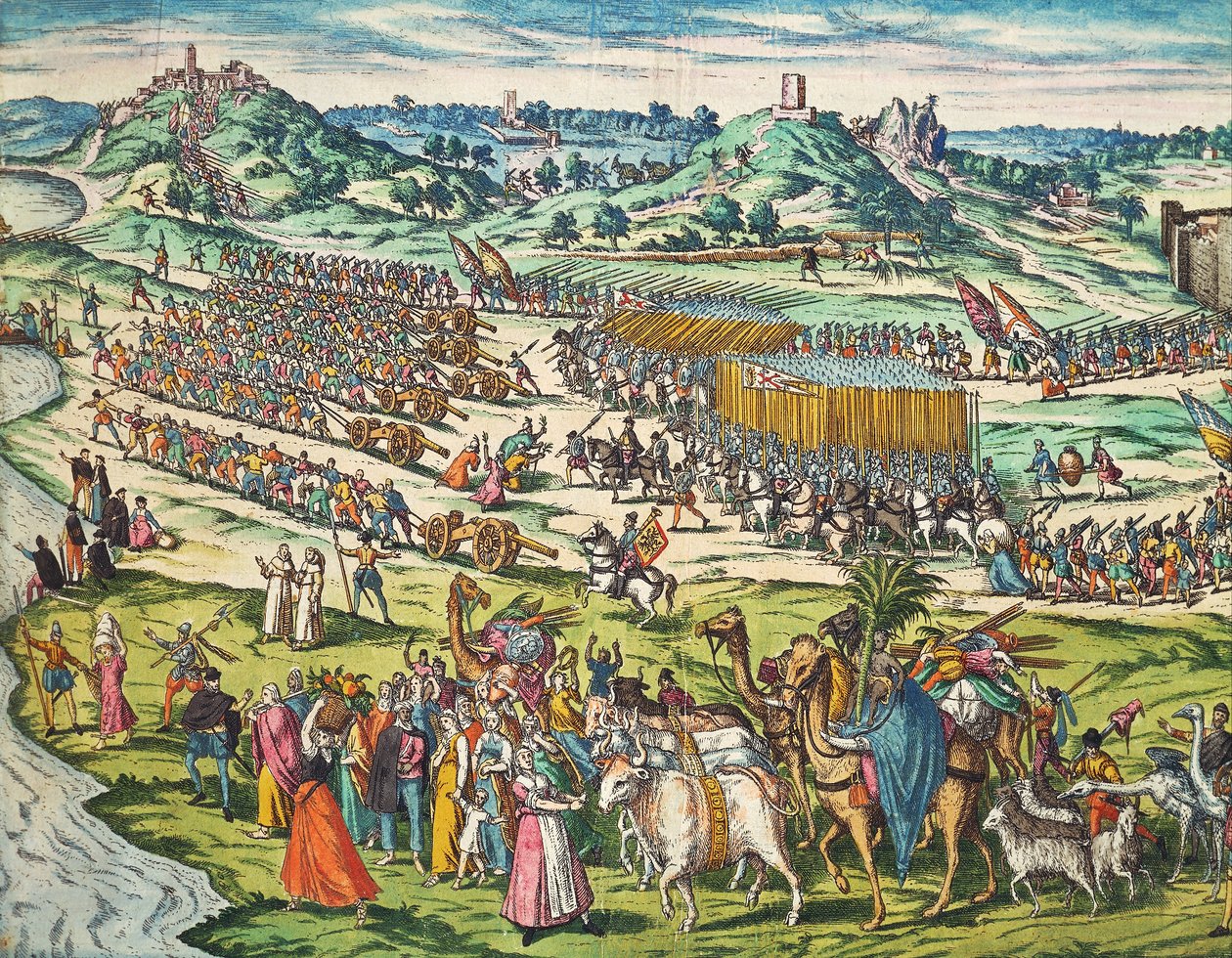 Conquête de Tunis par Charles V - Franz Hogenberg