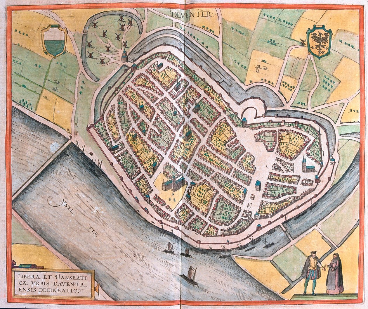 Deventer, Pays-Bas - Franz Hogenberg