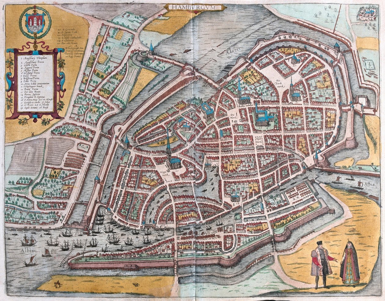 Hambourg, Allemagne - Franz Hogenberg