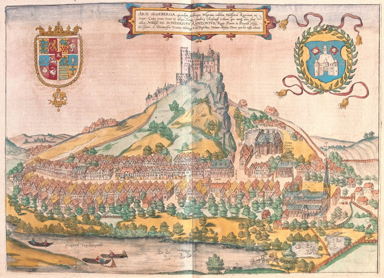 Segeberg, Allemagne (gravure) - Franz Hogenberg