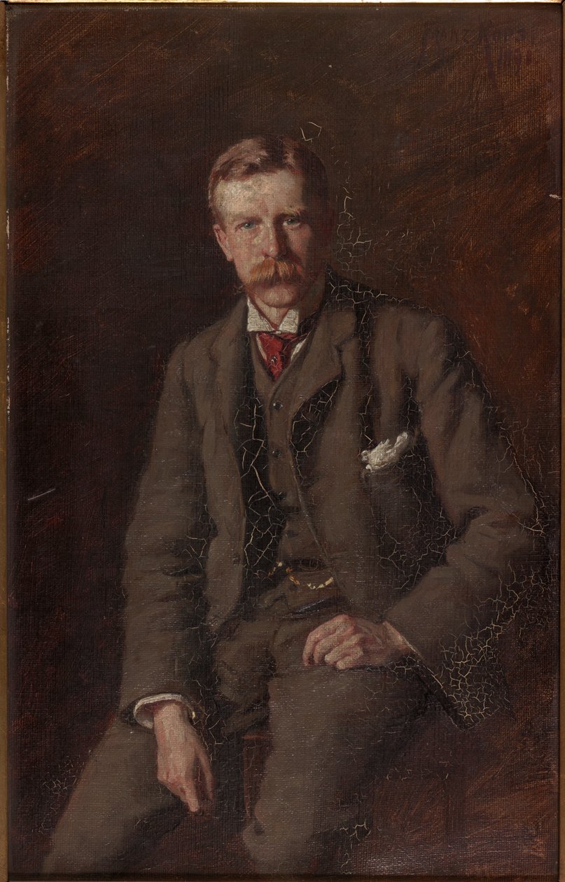 Portrait de Henry Straker, 1890 - Franz Kops