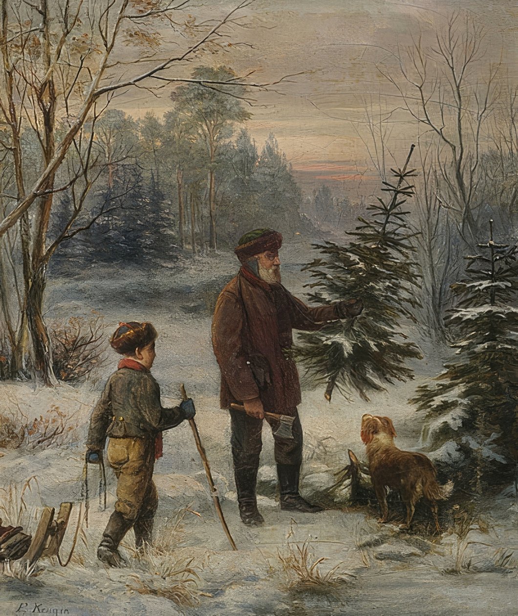 Avant Noël - Franz Krüger