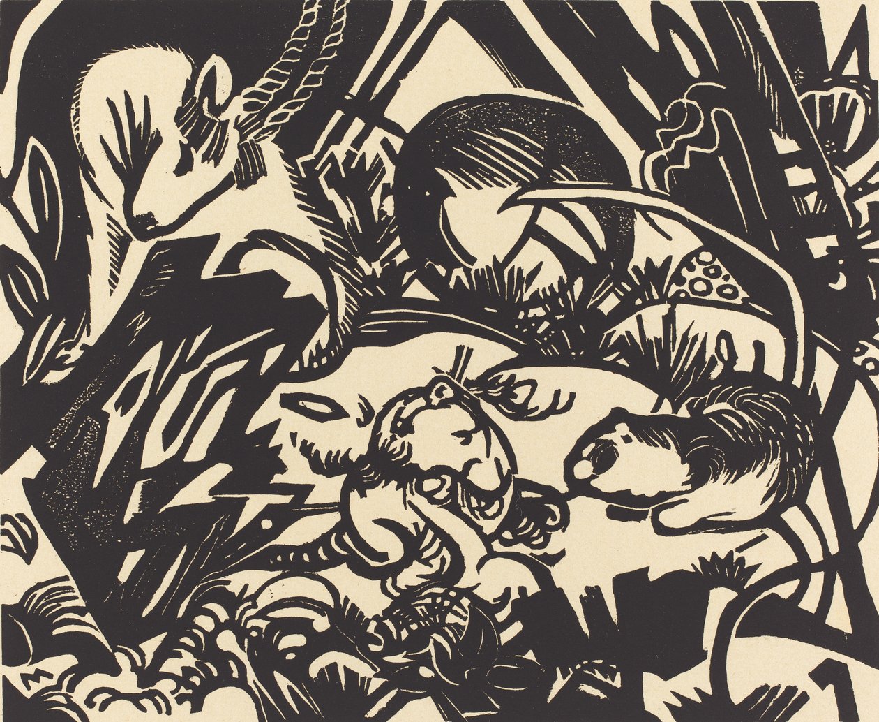 Légende animale (Tierlegende) - Franz Marc