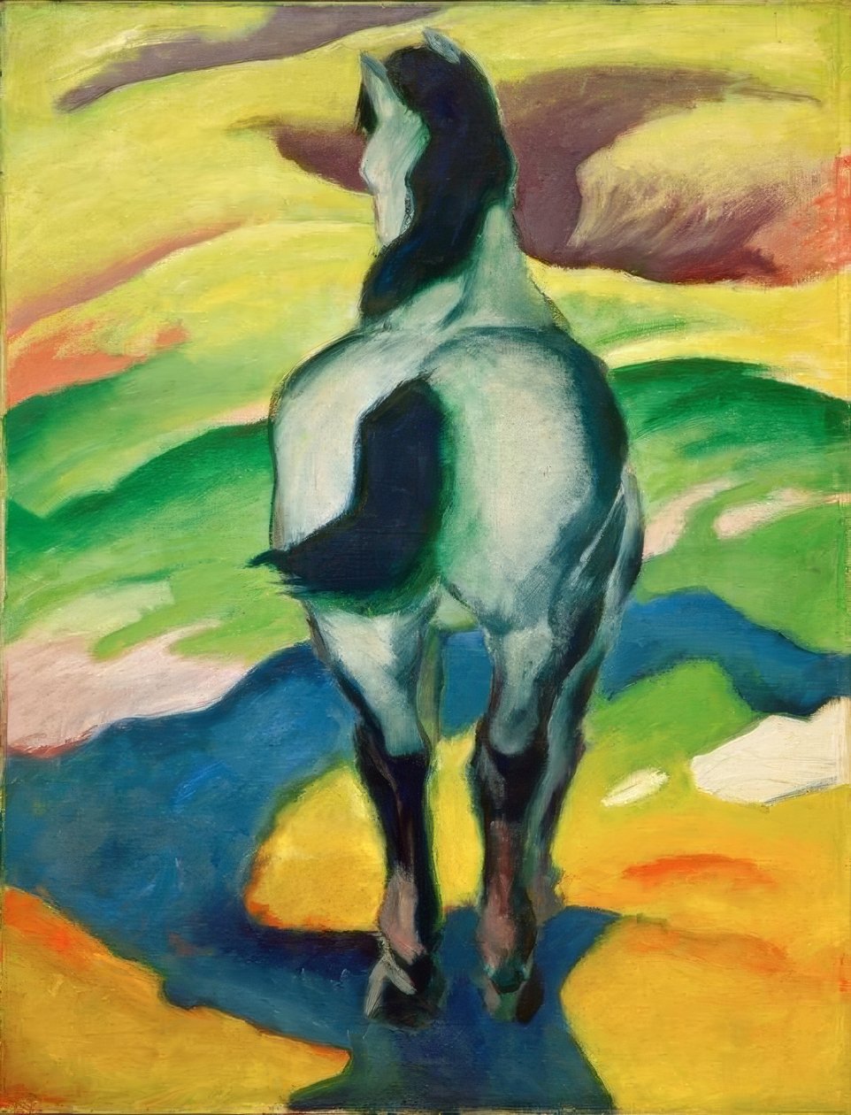 Cheval bleu II - Franz Marc