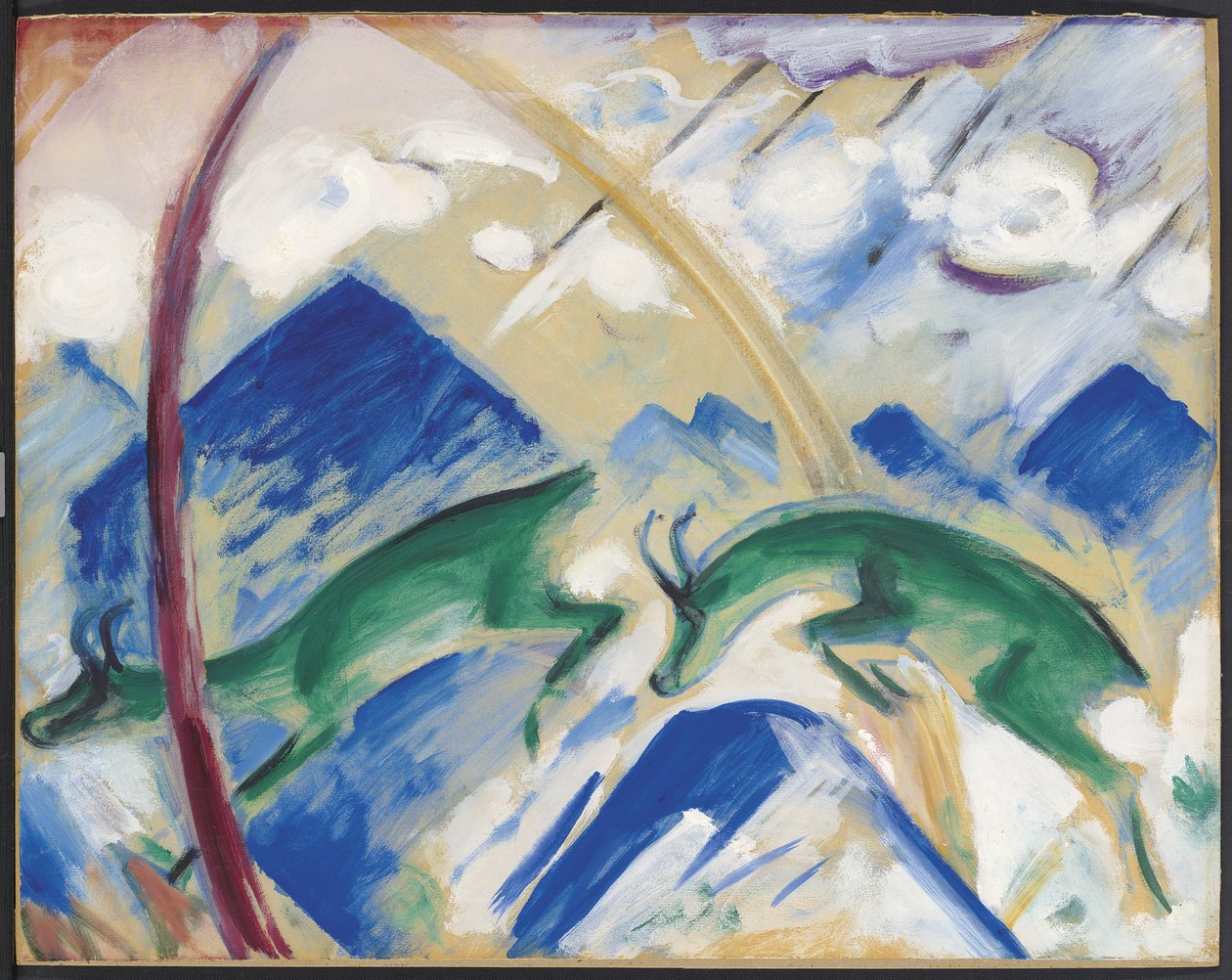 Chamois, 1911 - Franz Marc