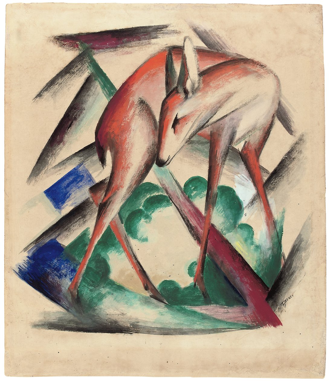 Cerf, 1912 - Franz Marc