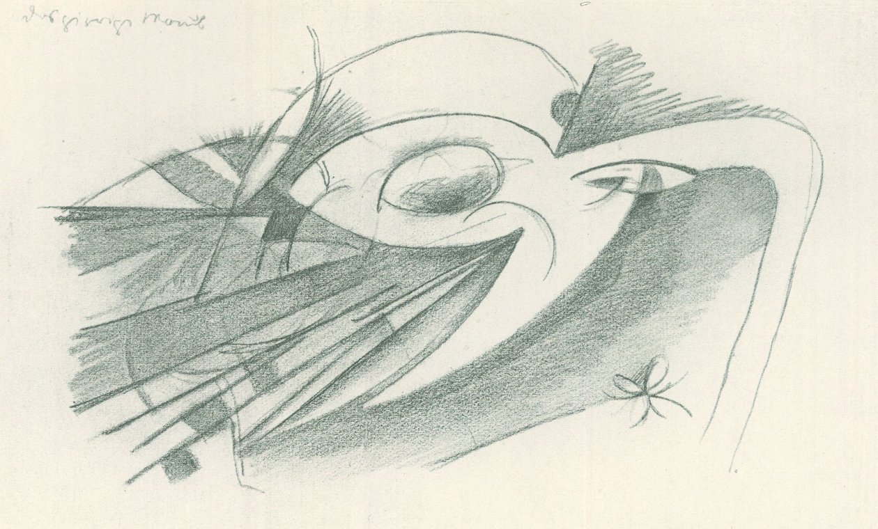 La lune gourmande - Franz Marc